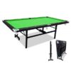 8FT Foldable Pool Table Green Felt - Image 3