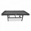 8FT Foldable Pool Table Black Felt - Image 2