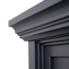 Kingsley Electric Fireplace Grey Mantel Suite & 30" Moonlight Insert - Image 5