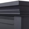 Kingsley Electric Fireplace Grey Mantel Suite & 30" Moonlight Insert - Image 6