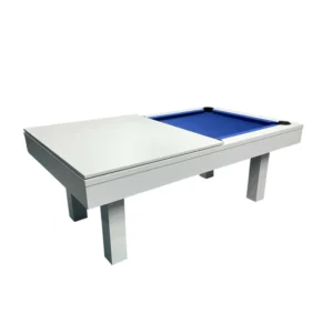 Slate Dining Pool Tables (7ft & 8ft) 68 7FT White Slate Dining Pool Table Blue Felt