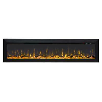 1500W Wall Electric Fireplace
