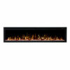 72" Recessed Wall Mounted Electric Fireplace Flame Effect Heater - Image 4