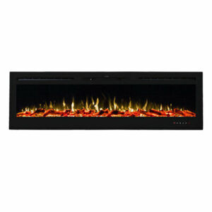 Recessed Wall Mounted Electric Fireplace