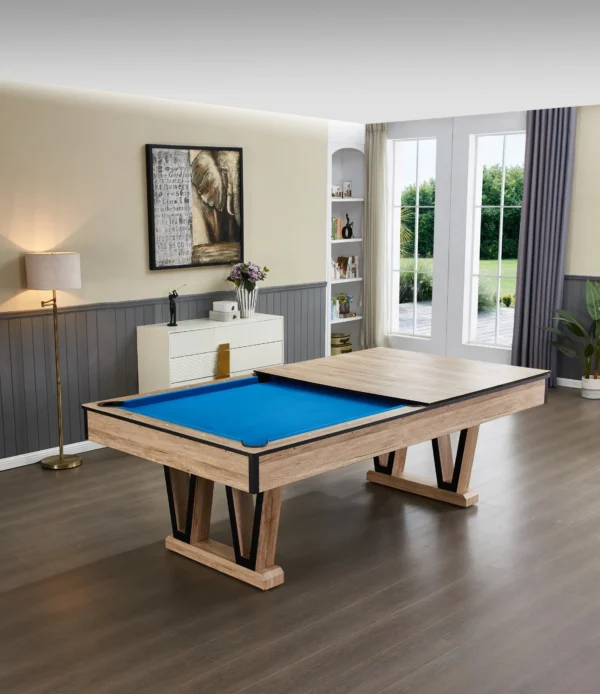 Winston 7FT 3 IN 1 Pool Table With Table Tennis & Dining Table - Image 6