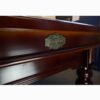 9ft Luxury Slate Pool Table Walnut Frame / Blue Felt - Image 3