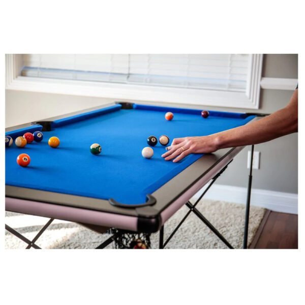 Portable Lydia 6FT Pool Table/Table Tennis Table With Free Accessories - Image 7