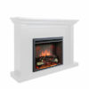 Kingsley 2000W Electric Fireplace White Mantel & 30″ Primo Insert - Image 2