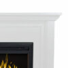 Kingsley 2000W Electric Fireplace White Mantel & 30″ Moonlight Insert - Image 7