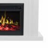 Kingsley 2000W Electric Fireplace White Mantel & 30″ Moonlight Insert - Image 8