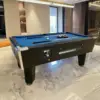 8FT Slate Coin Operated Pool Table Blue Felt - Image 2
