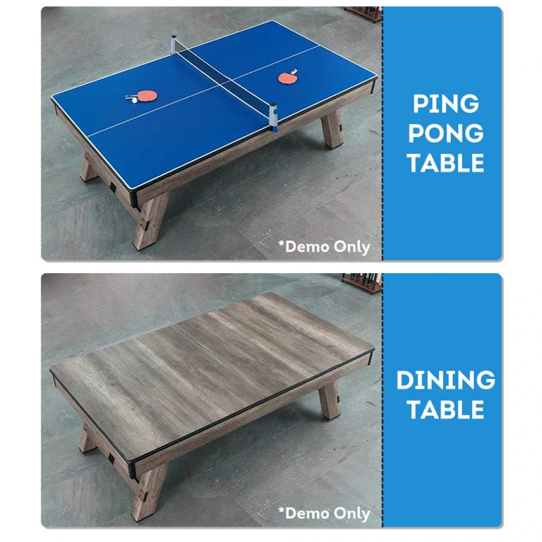 100 Great Value! Retro MDF Pool Table With Dining Top