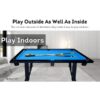 MACE 8FT Luxury Slate Outdoor Pool Table Black Frame - Image 4