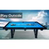 MACE 8FT Luxury Slate Outdoor Pool Table Black Frame - Image 5