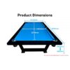 MACE 8FT Luxury Slate Outdoor Pool Table Black Frame - Image 7