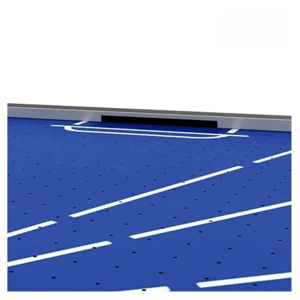 X3s 7FT Blue Air Hockey Table - Sleek Modern Blue - Image 4