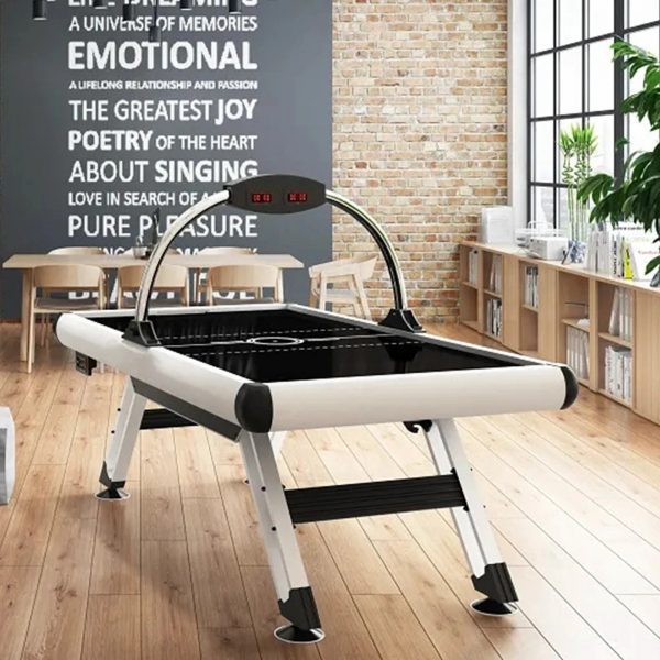X3 7FT White Air Hockey Table - Sleek Modern White - Image 10