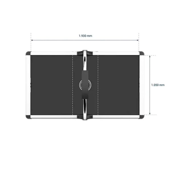 X3 7FT White Air Hockey Table - Sleek Modern White - Image 8