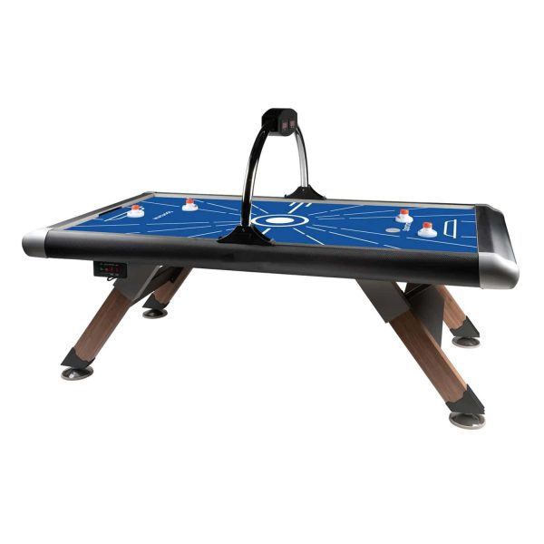X3s 7FT Blue Air Hockey Table - Sleek Modern Blue - Image 9