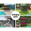 Garden Swing Chair Hammock Outdoor Furniture Patio Garden Canopy - Image 9