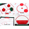 4-In-1 Air Hockey Table With Soccer, Pool, Football - Image 8