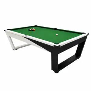 Arcus Slate Pool Table with 25mm 3-piece slate bed and modern architectural design
