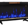 42" Classic Flame Electric Fireplace  Wall Mount Free Stand - Image 2