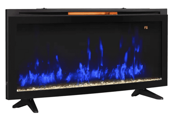 42" Classic Flame Electric Fireplace  Wall Mount Free Stand - Image 2