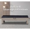 P055 7FT MDF 3IN1 Pool Table, Table Tennis, Dining, Vintage Wood Grain - Image 18