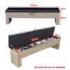 P055 7FT MDF 3IN1 Pool Table, Table Tennis, Dining, Vintage Wood Grain - Image 22