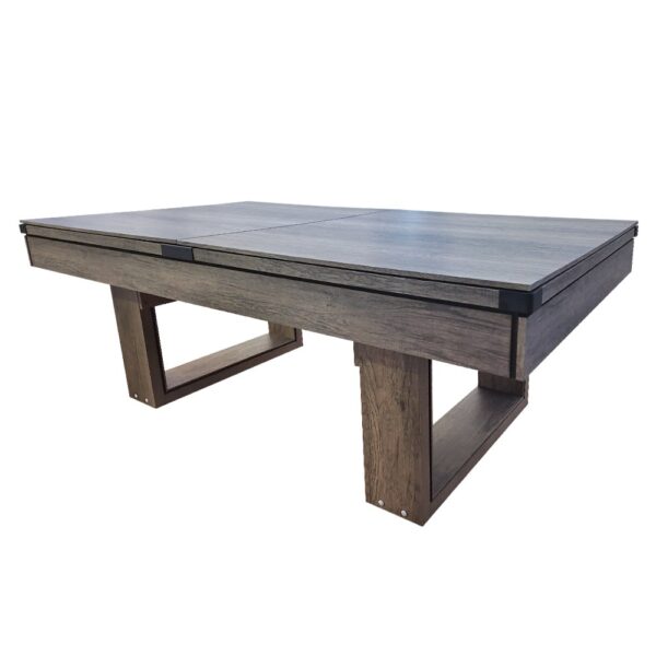 7FT 3 IN 1 Simple Modern Pool Table, Ping-Pong, Dining Top - Image 12