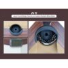 P055 7FT MDF 3IN1 Pool Table, Table Tennis, Dining Table White Frame - Image 10