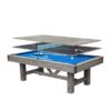 7ft Vintage Wood Grain 3IN1 Pool Table