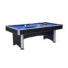 JXY 7FT MDF 3-IN-1 Pool Table, Table Tennis, Dining Table - Black - Image 3
