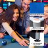 JXY 7FT MDF 3-IN-1 Pool Table, Table Tennis, Dining Table - Black - Image 6