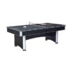 JXY 7FT MDF 3-IN-1 Pool Table, Table Tennis, Dining Table - Black - Image 7