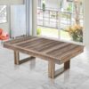 7FT 3 IN 1 Simple Modern Pool Table, Ping-Pong, Dining Top - Image 5