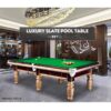 JOY Q8 9FT Chinese Luxury Slate Gold Pool Table Frame - Image 2