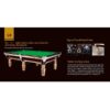 JOY Q8 9FT Chinese Luxury Slate Gold Pool Table Frame - Image 3