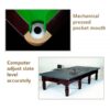 JOY Q8 9FT Chinese Luxury Slate Gold Pool Table Frame - Image 6