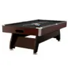 Walnut 7ft Pool Table Modern Design (Black/Blue/Green/Red) - Image 14