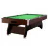 Walnut 7ft Pool Table Modern Design (Black/Blue/Green/Red) - Image 4