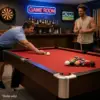Walnut 7ft Pool Table Modern Design (Black/Blue/Green/Red) - Image 11
