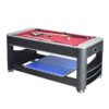 6FT 3-IN-1 Pool Table With Table Tennis & Air Hockey Black Frame - Image 3