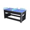 6FT 3-IN-1 Pool Table With Table Tennis & Air Hockey Black Frame - Image 5