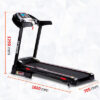 NORFLEX Electric Treadmill Home Gym Exercise Fitness Equipment - Image 9