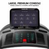 Powertrain V1100 Treadmill with Wifi Touch Screen & Incline Cardio - Image 5