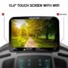 Powertrain V1100 Treadmill with Wifi Touch Screen & Incline Cardio - Image 7