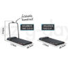 BLACK LORD Treadmill Electric Home Gym Exercise Run Machine Incline - Image 3