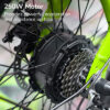 VALK Electric Folding Bike, 20" Foldable Lime Green ebike Shimano - Image 7